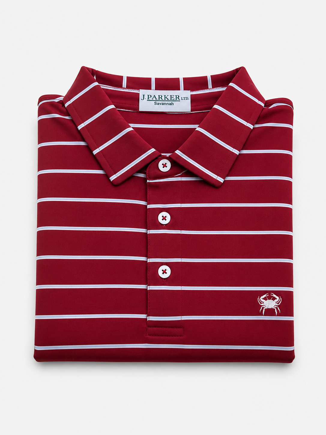 The BC Stripe Performance Polo