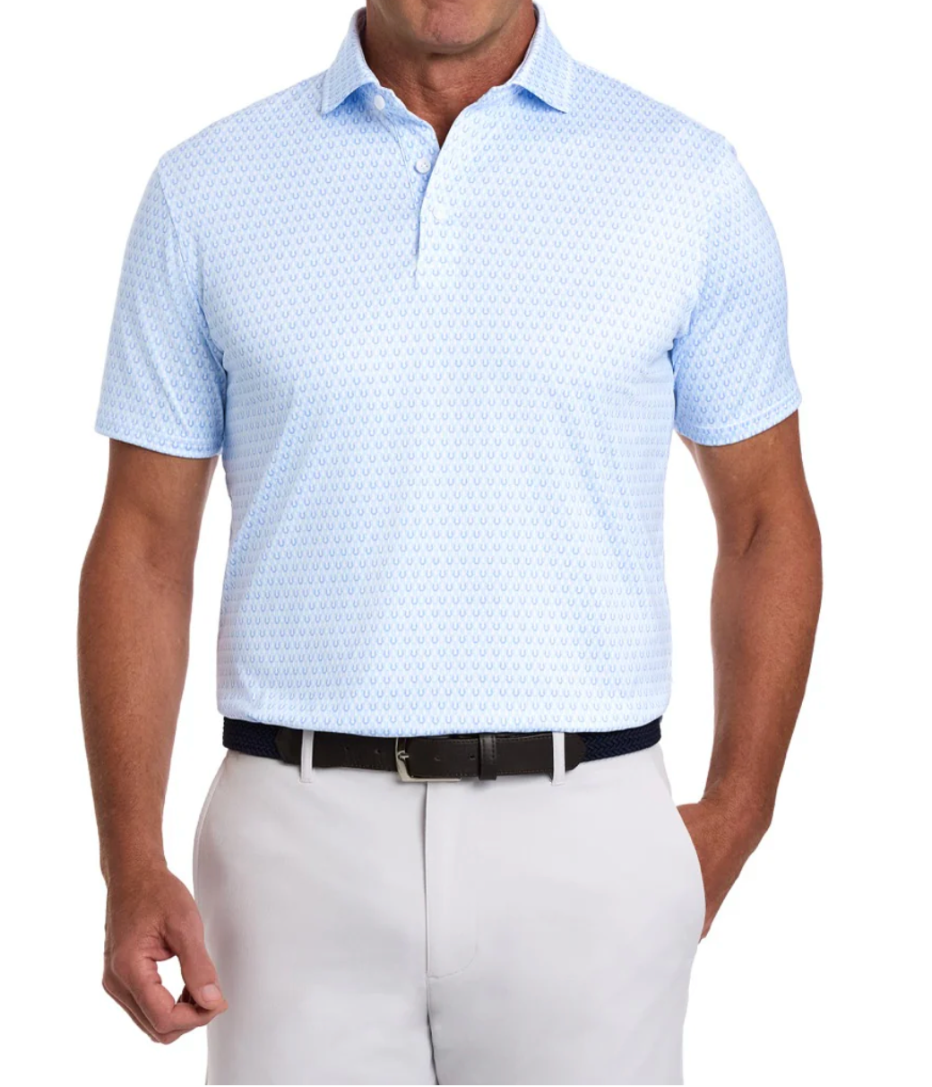 The Rivers Shirt in Vista Blue and Horizon Blue