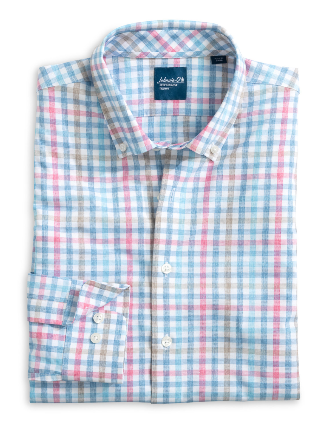 Yosef Plaid Everyday Performance Button-Up Shirt Shirt