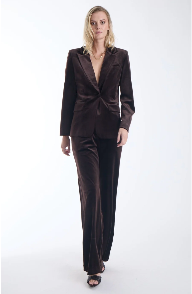 Karina Grimaldi Shon Velvet Jacket