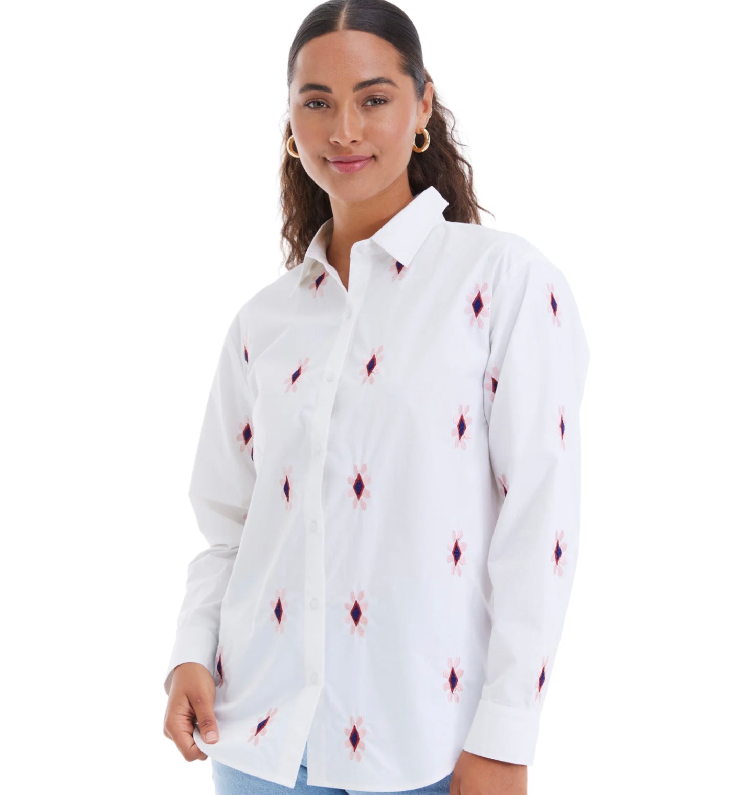 Claudia Button Down