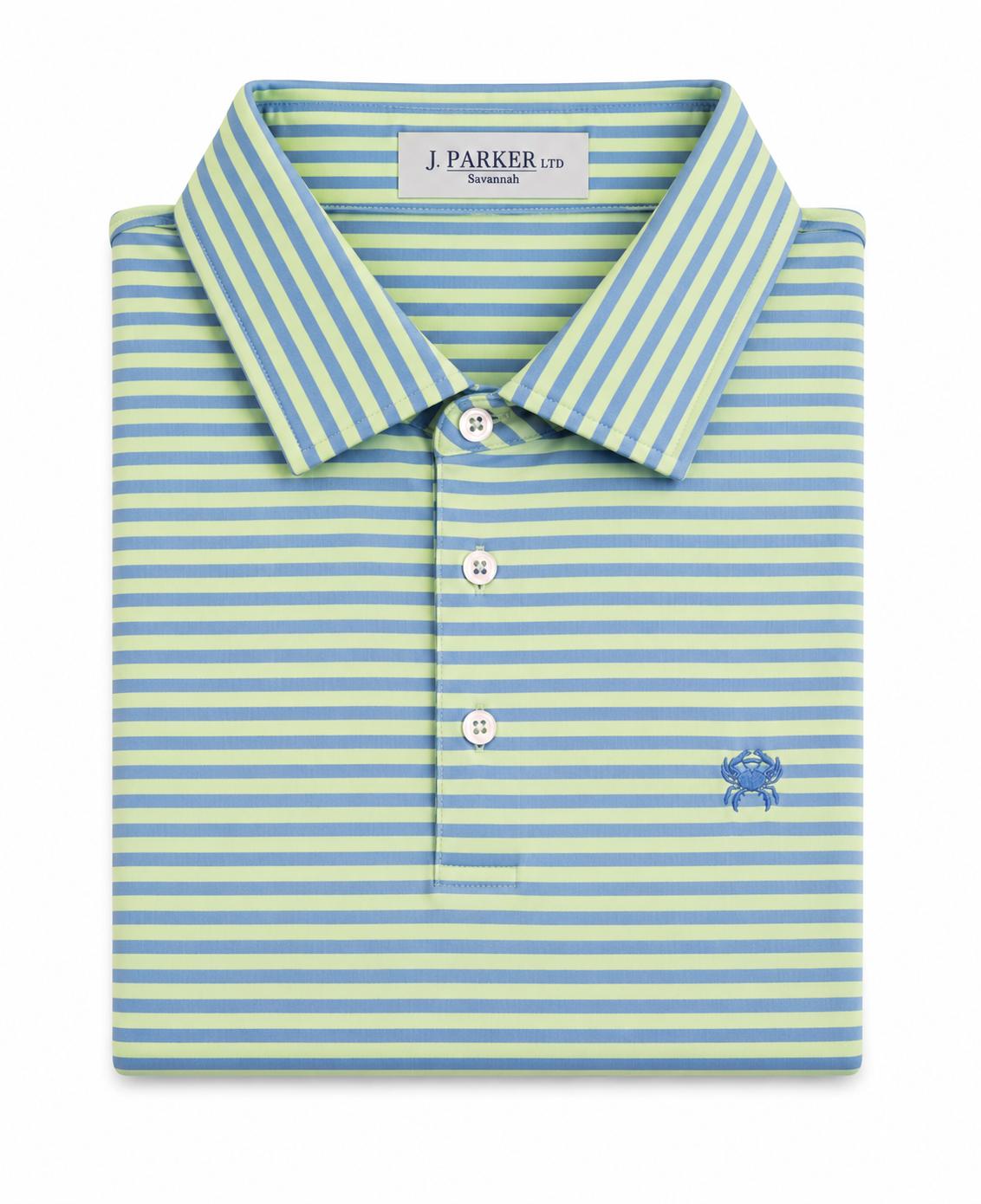 The Lanier Stripe Performance Polo