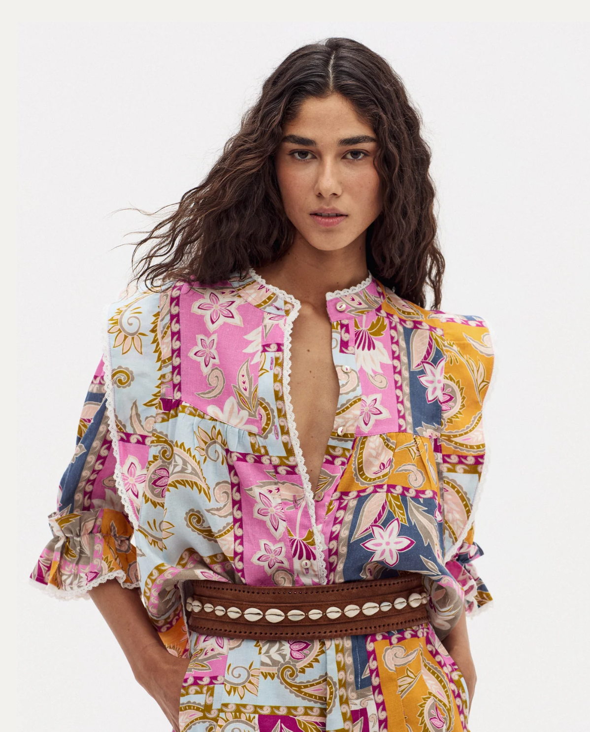 Folk Linen Shirt