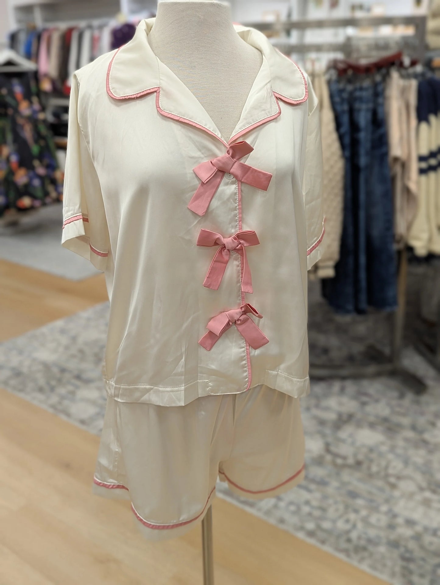 Satin PJ Set