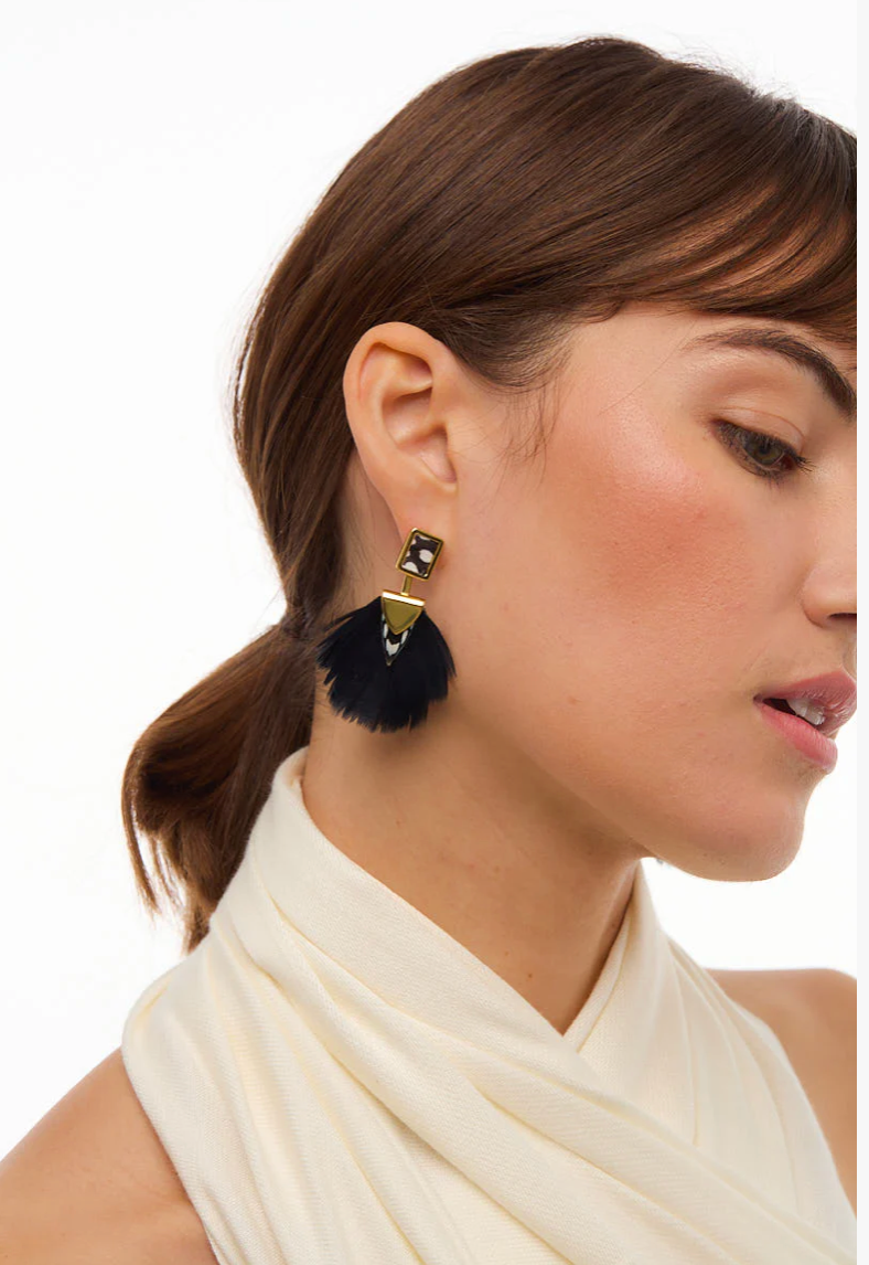 Bar Bay Statement Earring