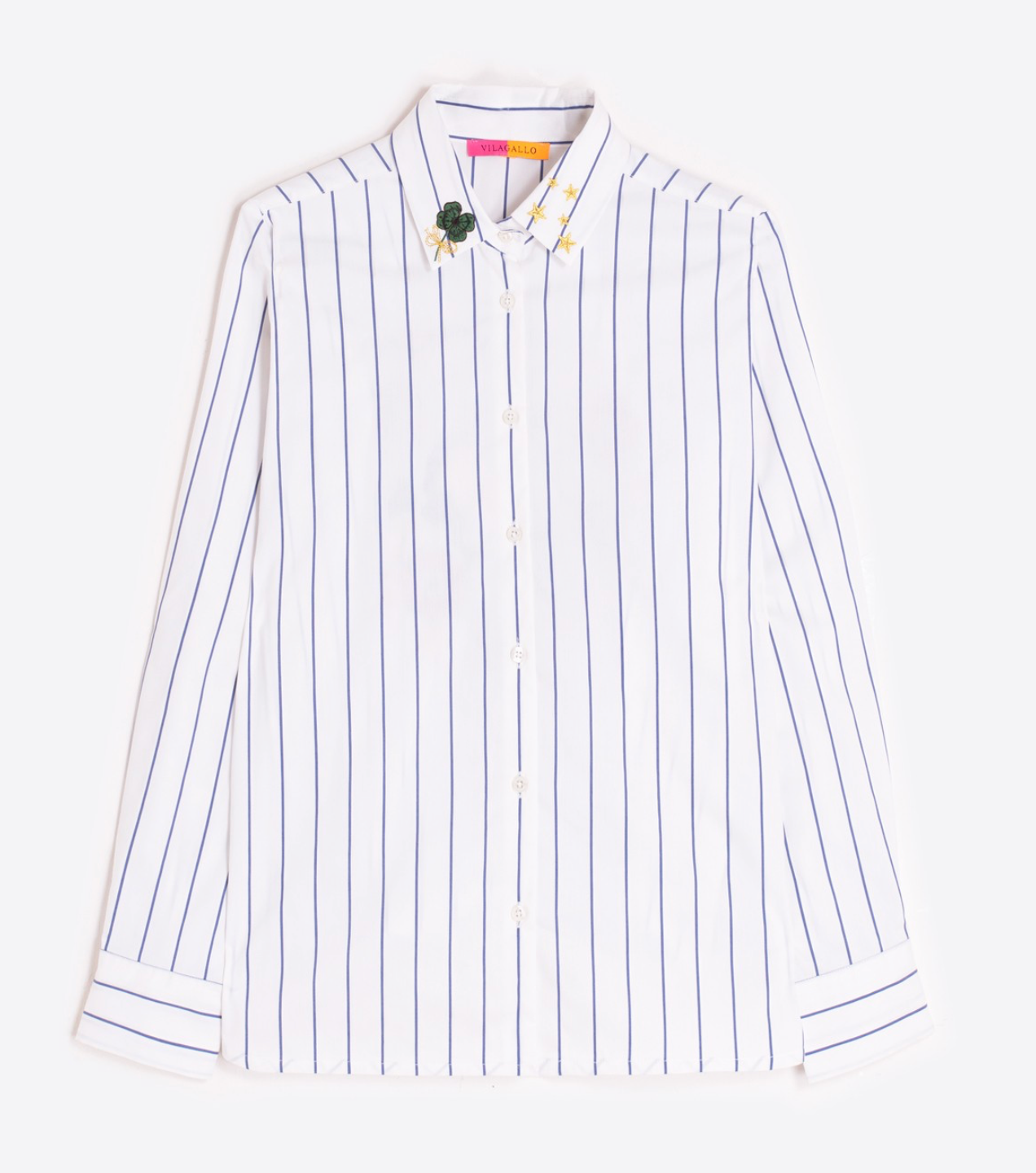 Shirt Isa Emb Raya Azul