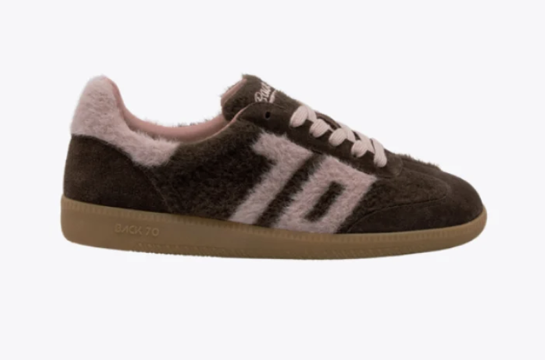 Mohair in Coffee Pink