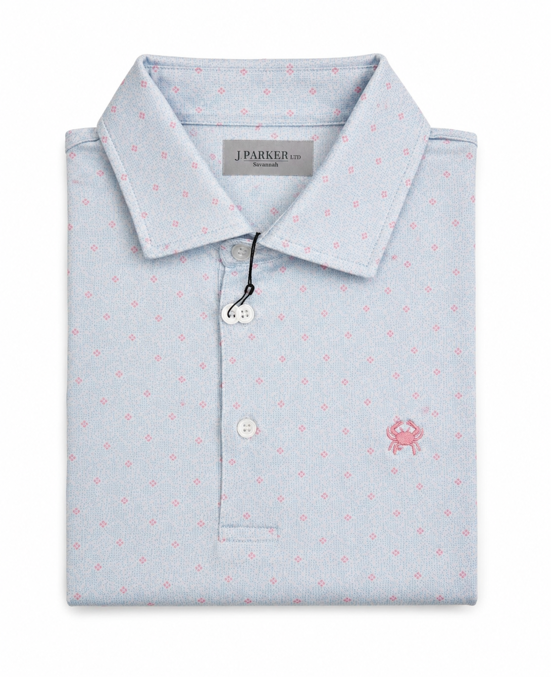 Pink Starburst Performance Polo