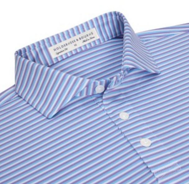 The Fleming Shirt in Tudor/Vista Blue/White
