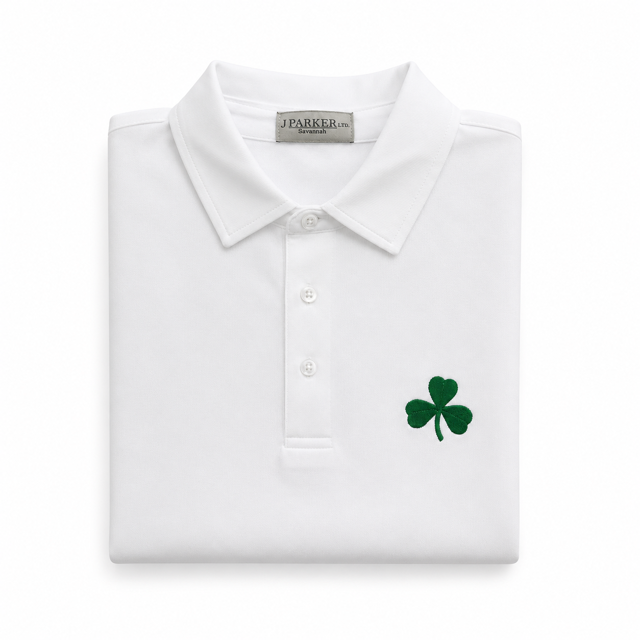 White Shamrock Polo