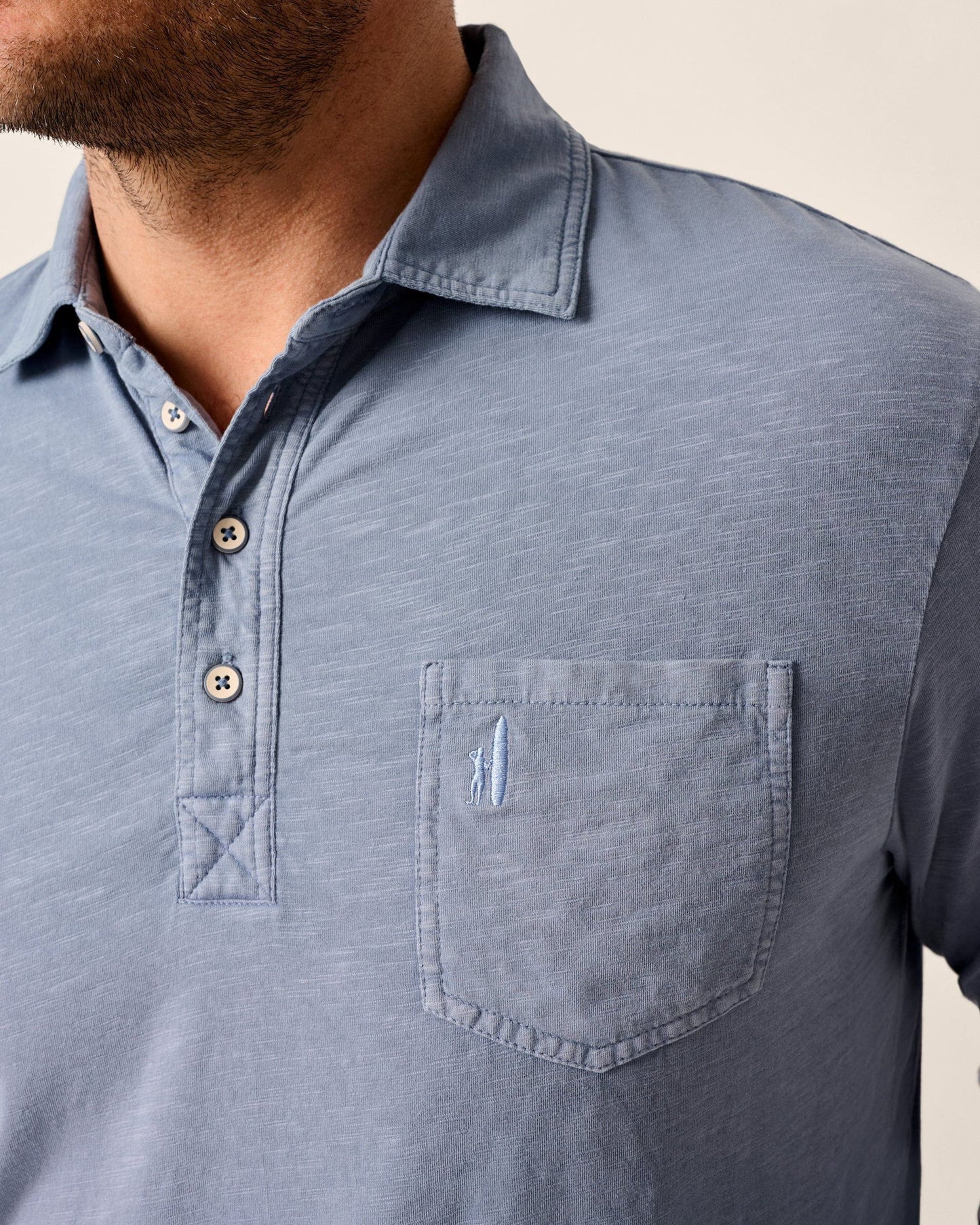 Long-Sleeve Original 4-Button Polo