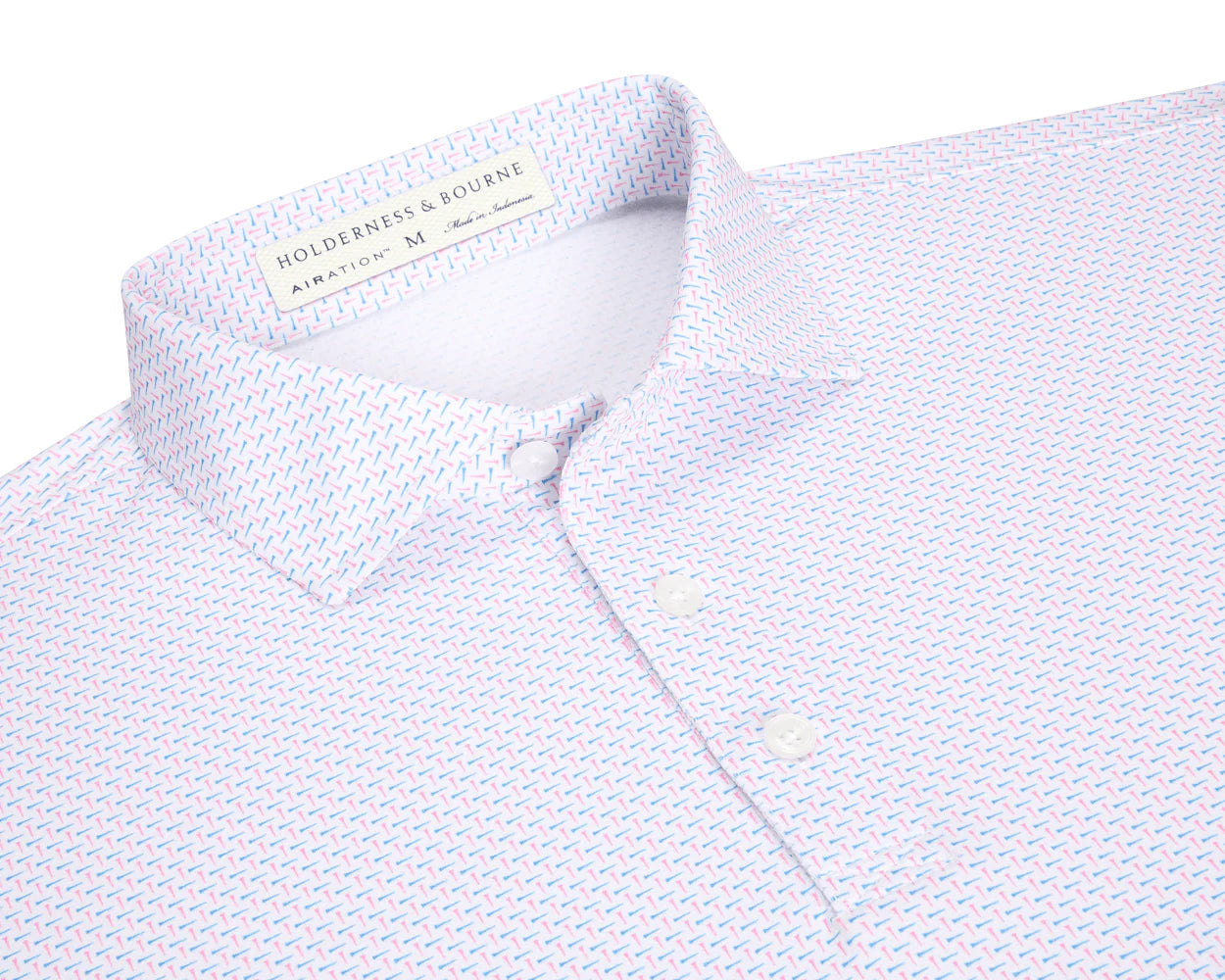 The Cromwell Shirt in Belmont and Horizon Blue