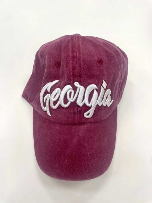 Georgia Embroidered Cap