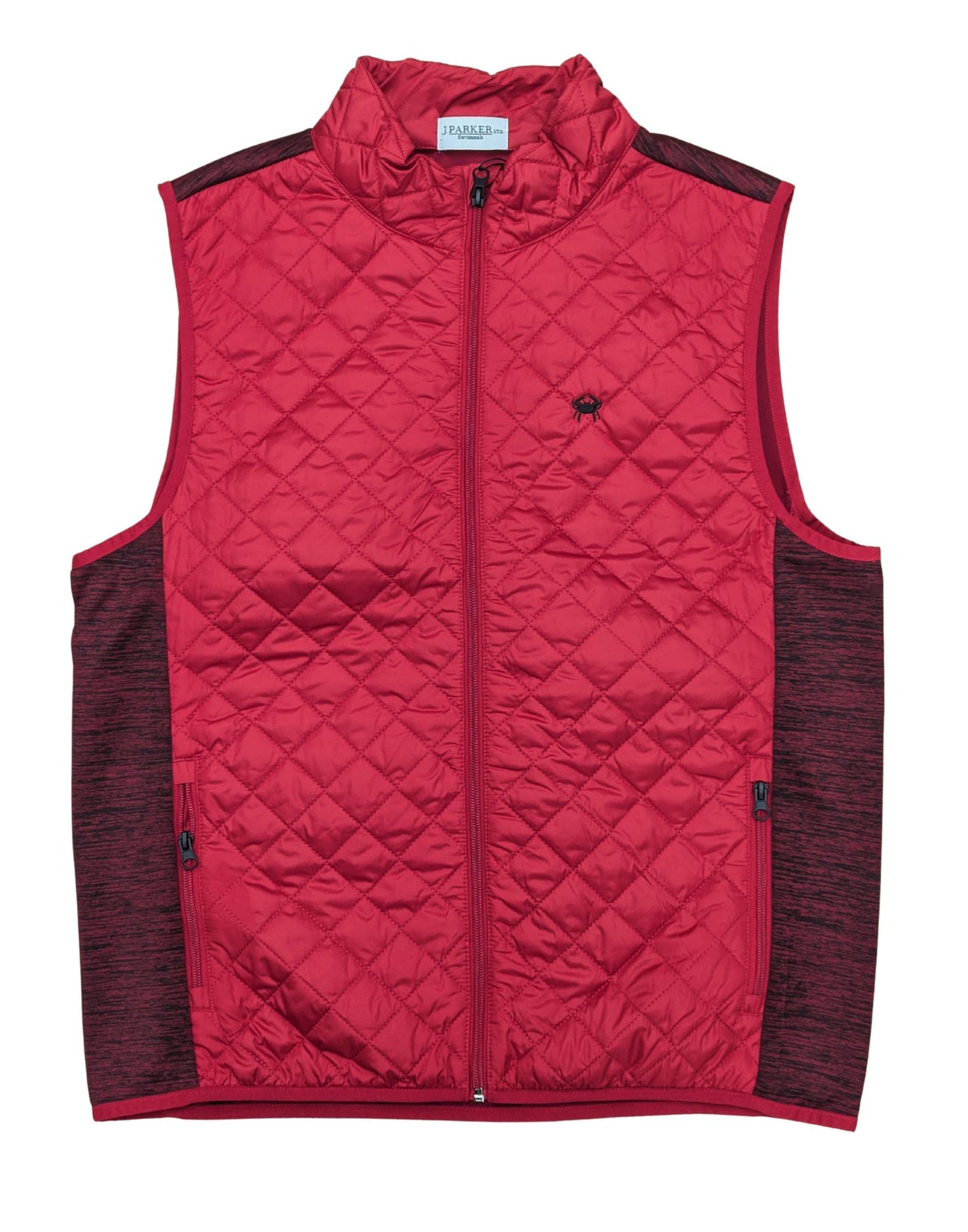 Jimmy Knows Crab Quilted Vest