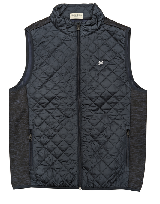 Jimmy Knows Crab Quilted Vest