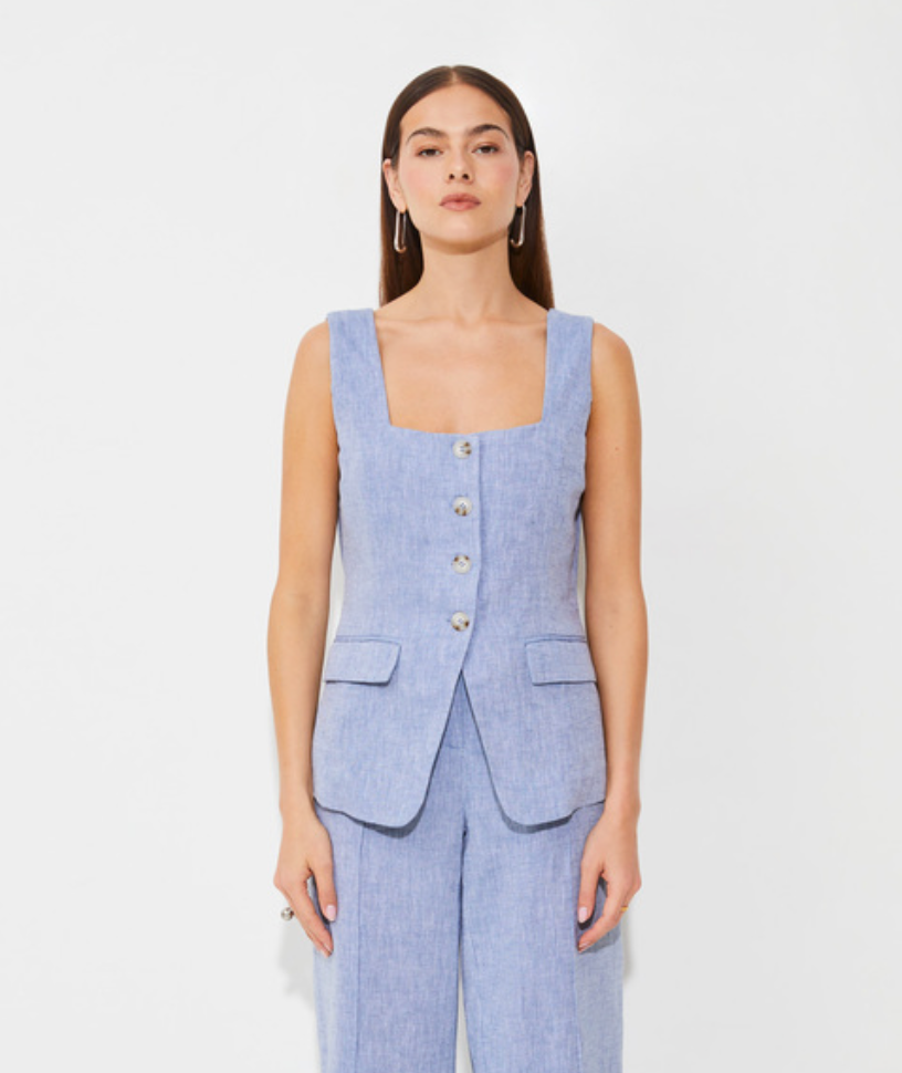 Suncoo Lennox Tailored Blouse