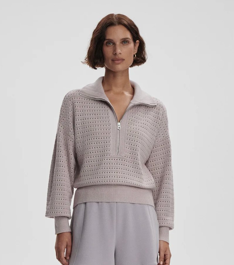 Darla Half-Zip Knit