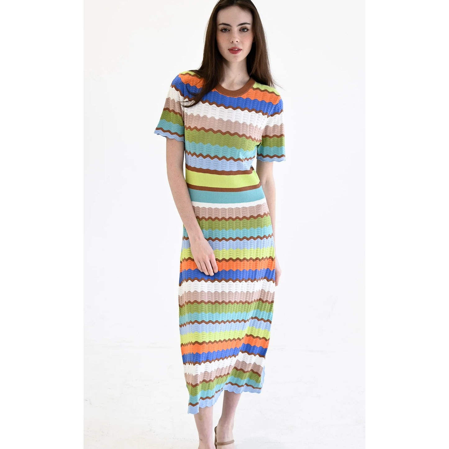Eyelet Crochet Dress