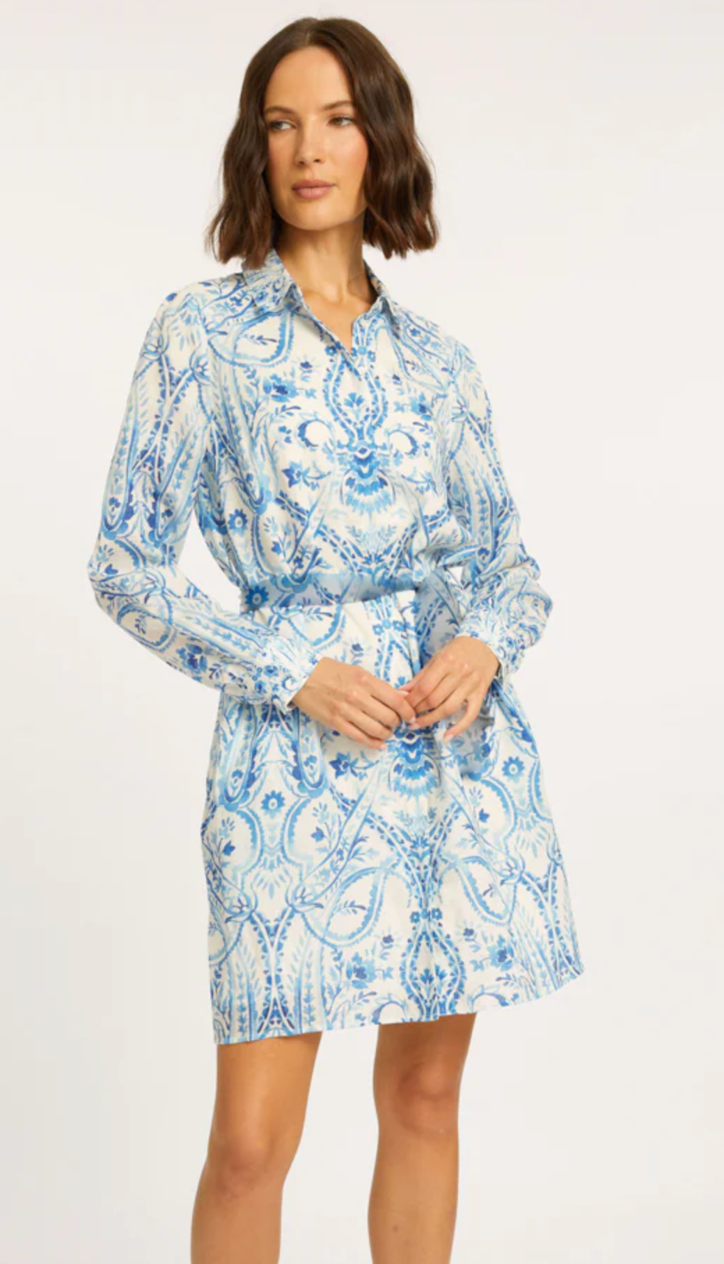 Lucy Porcelain Deco Dress