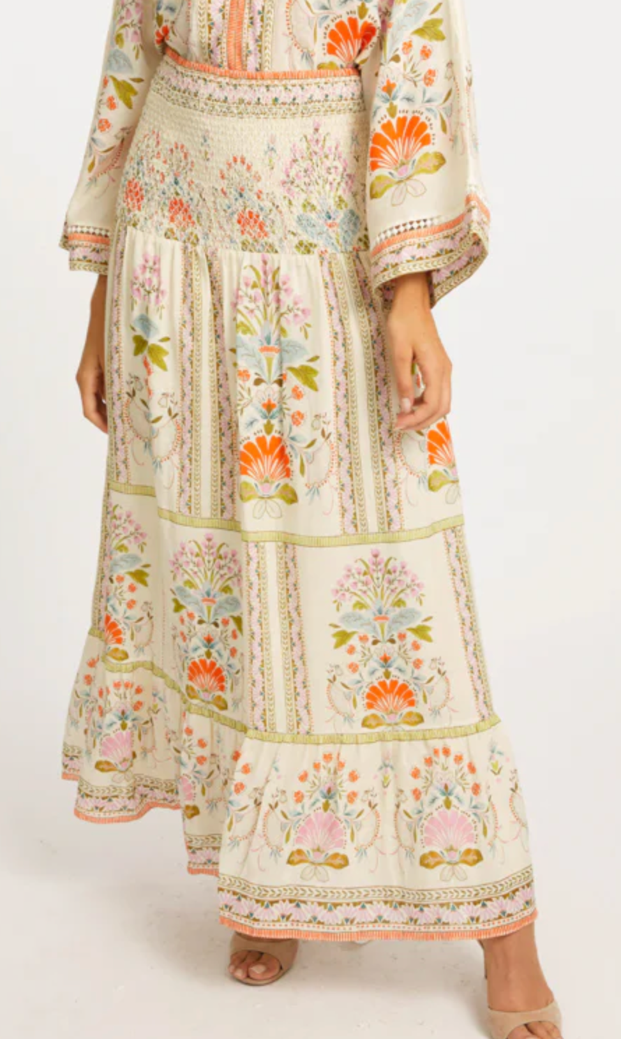 Chablis Vintage Floral Skirt