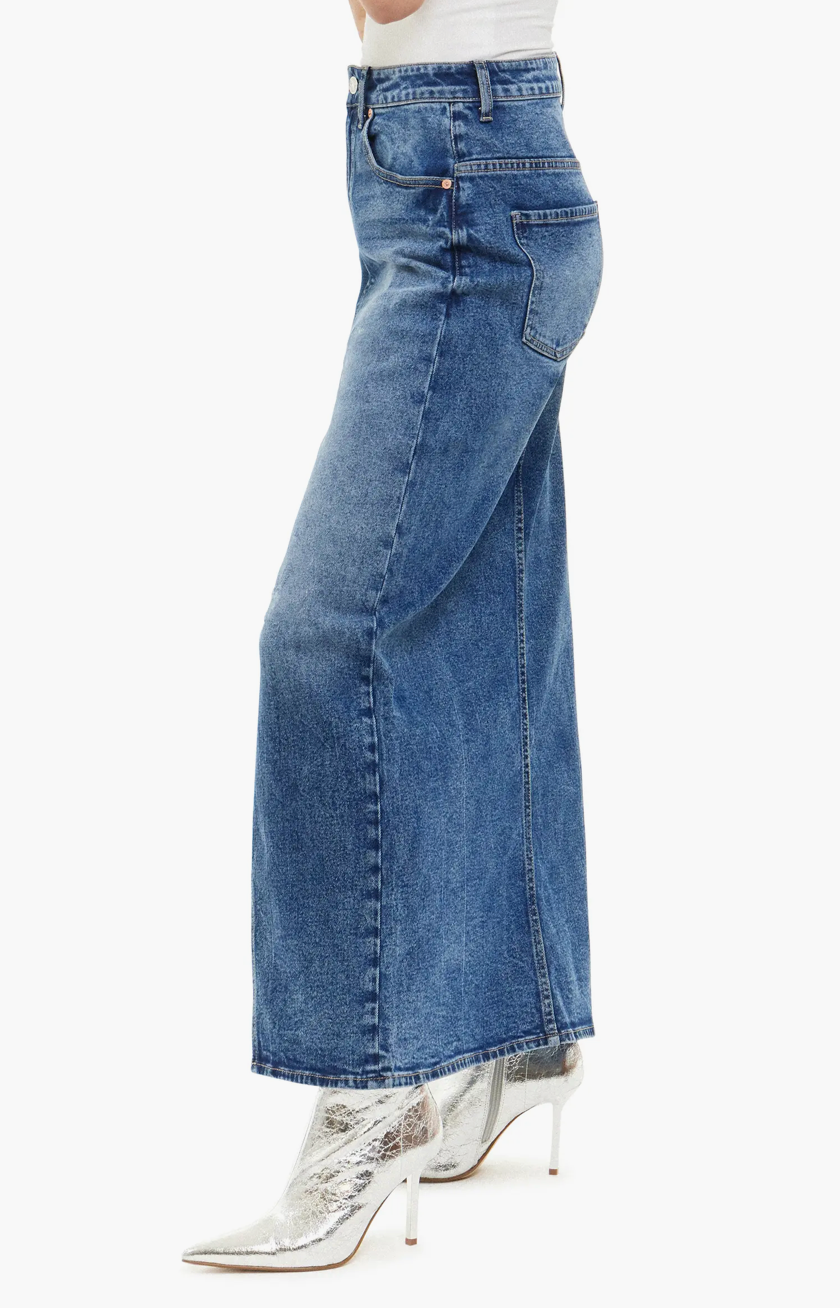 Denim Maxi Skirt