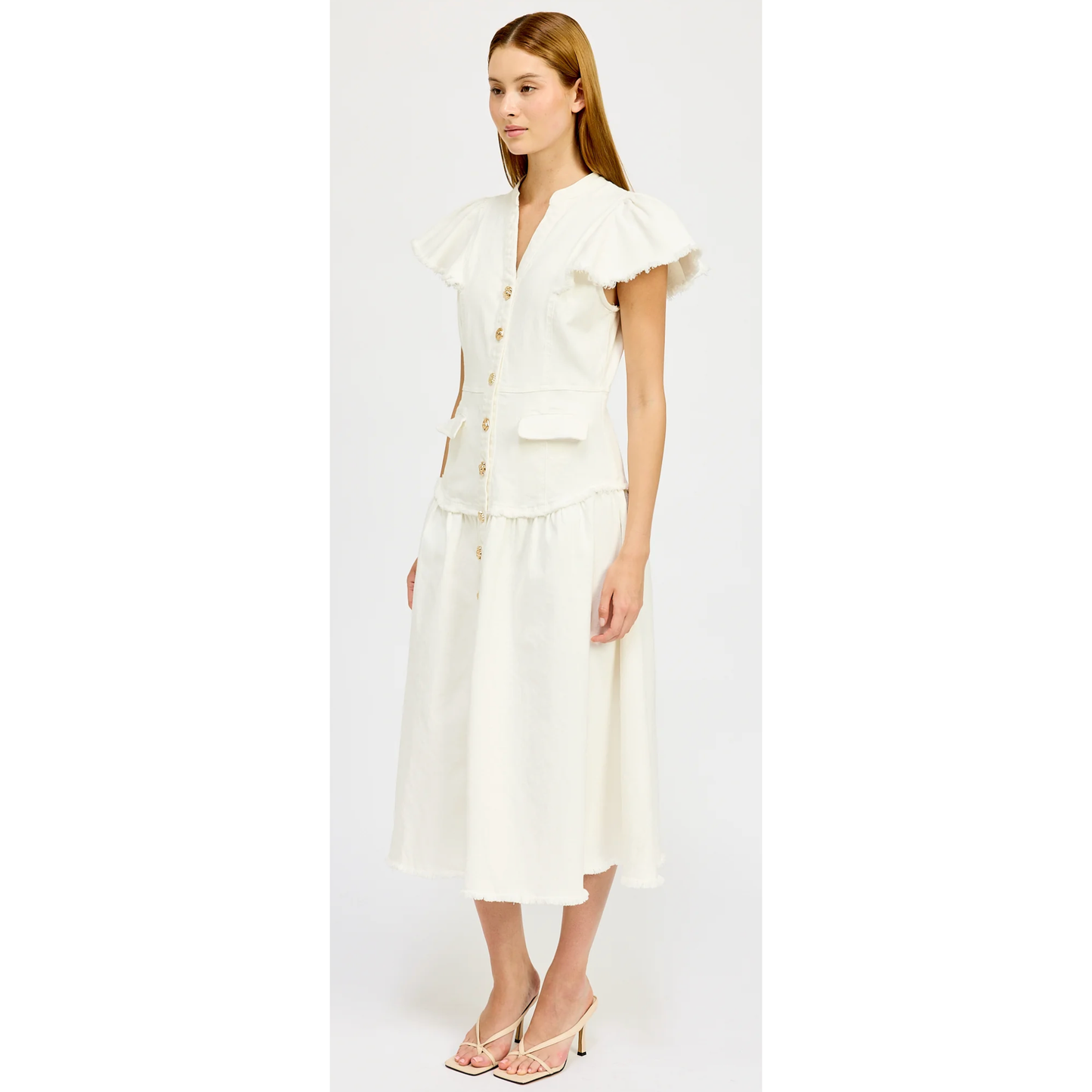 Oaklynn Denim Midi Dress