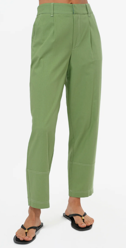 Cecilia Cropped Barrel Pants