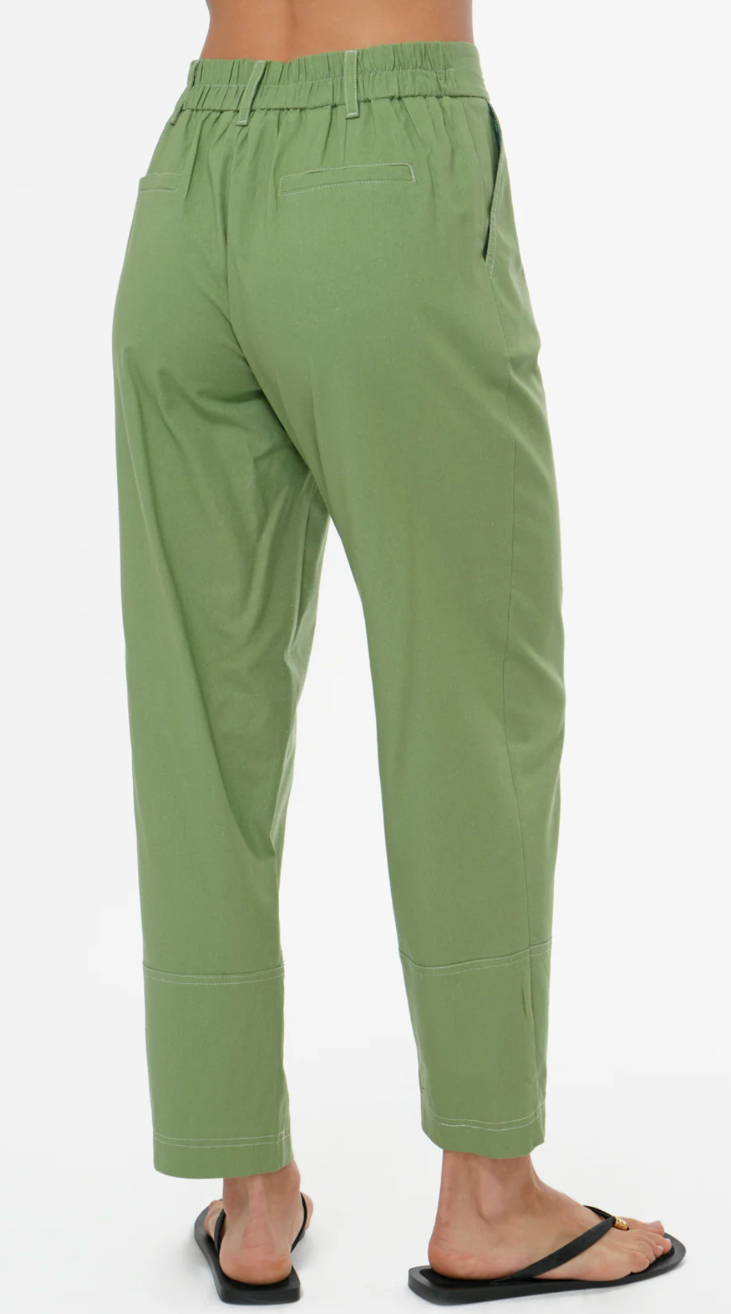 Cecilia Cropped Barrel Pants