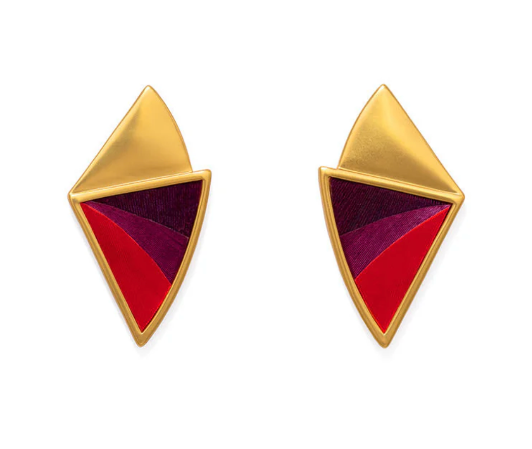 Aria Triangle Drop Earring