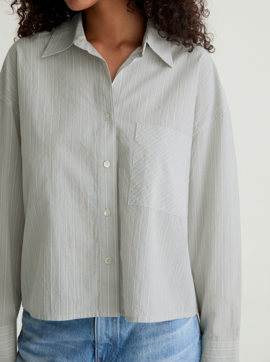 Kellan-Relaxed Crop Shirt