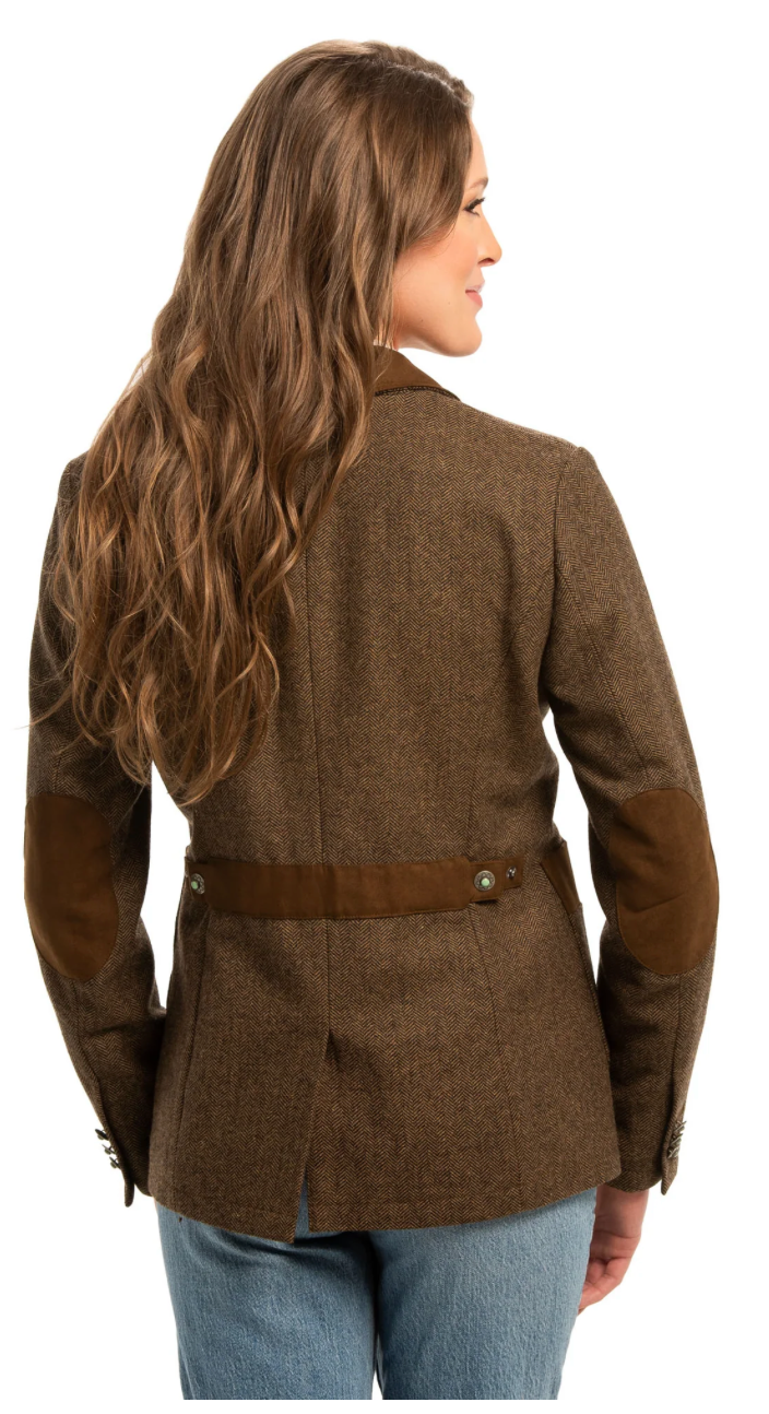 Katmai Herringbone Wool Blazer
