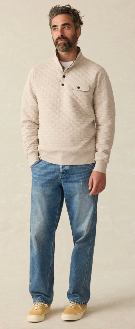 Epic Quilted Fleece Pullover
