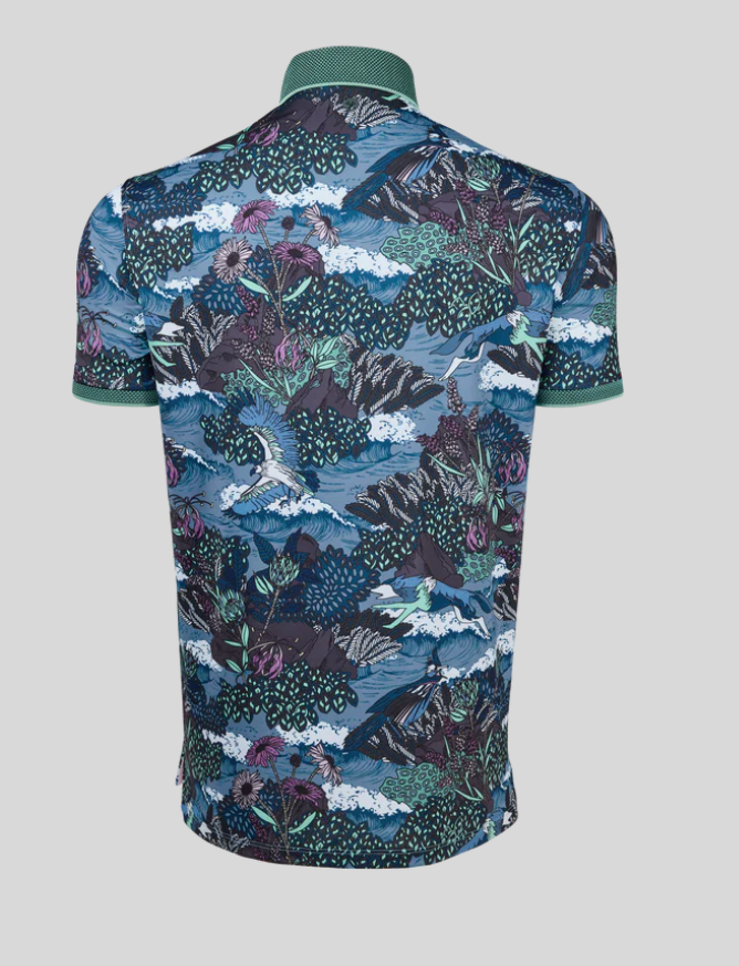 In The Wave Short Sleeve Polo