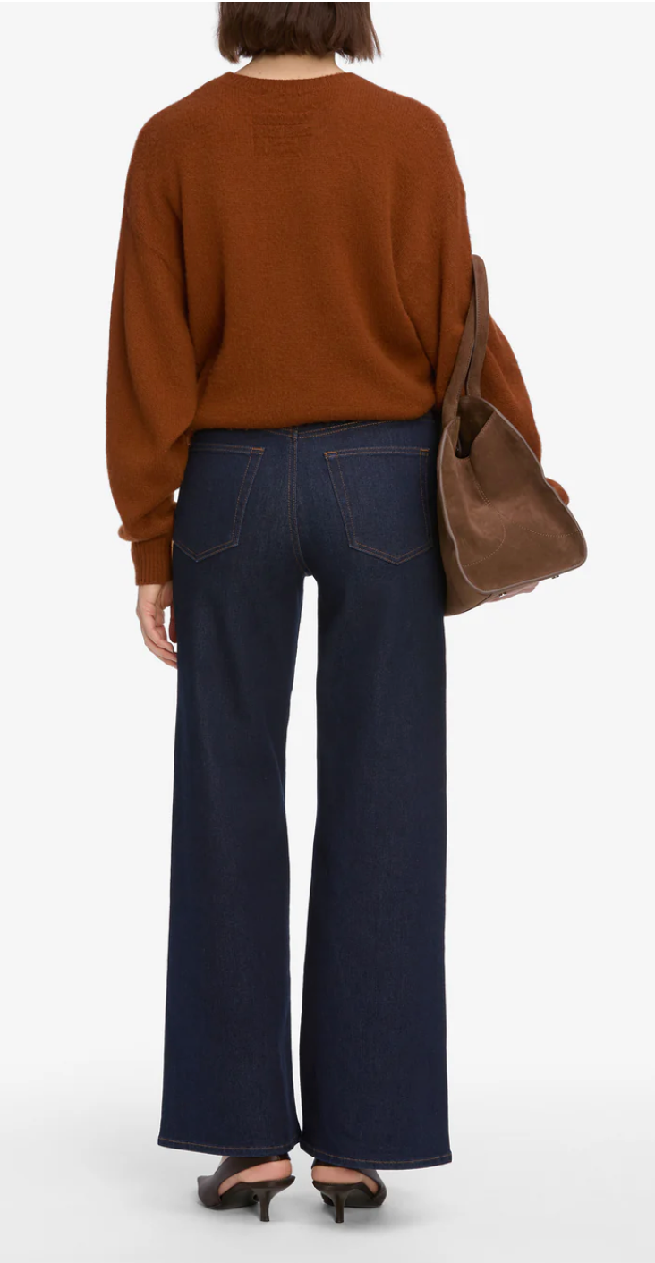 Le Slim Palazzo Modernist Pocket Jeans