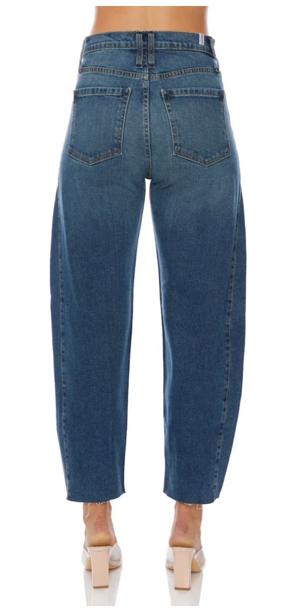 The Duchess-Mid Rise Barrel Jean