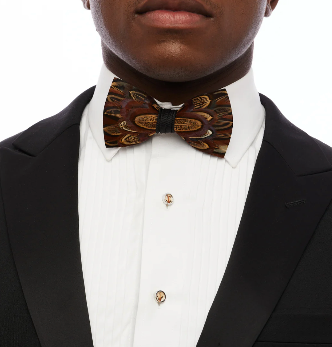 Pheasant Bow Tie