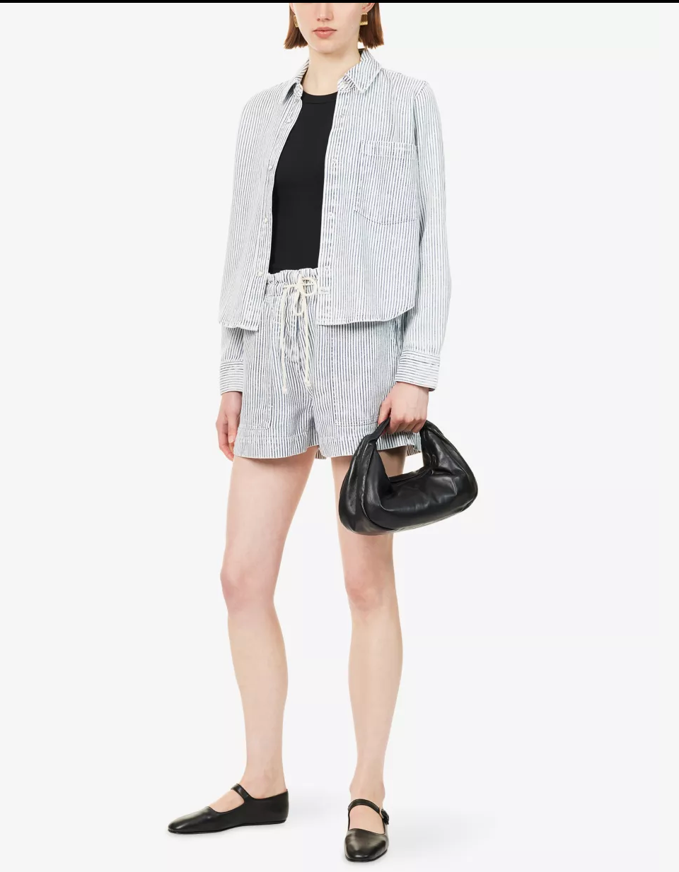 Foster Shorts in Railroad Stripes