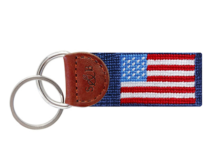 American Flag Key Fob (Classic Navy)