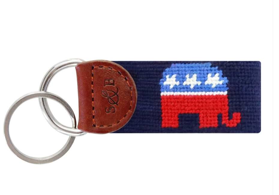 Republican Key Fob (Dark Navy)