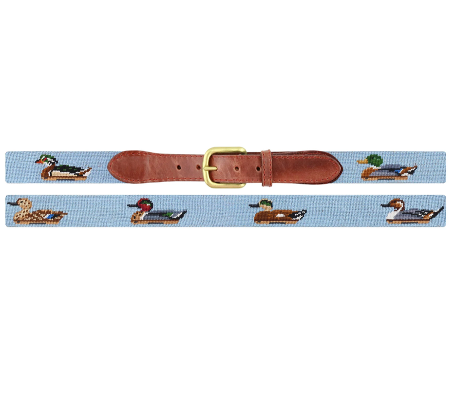 Duck Decoys Belt (Antique Blue)