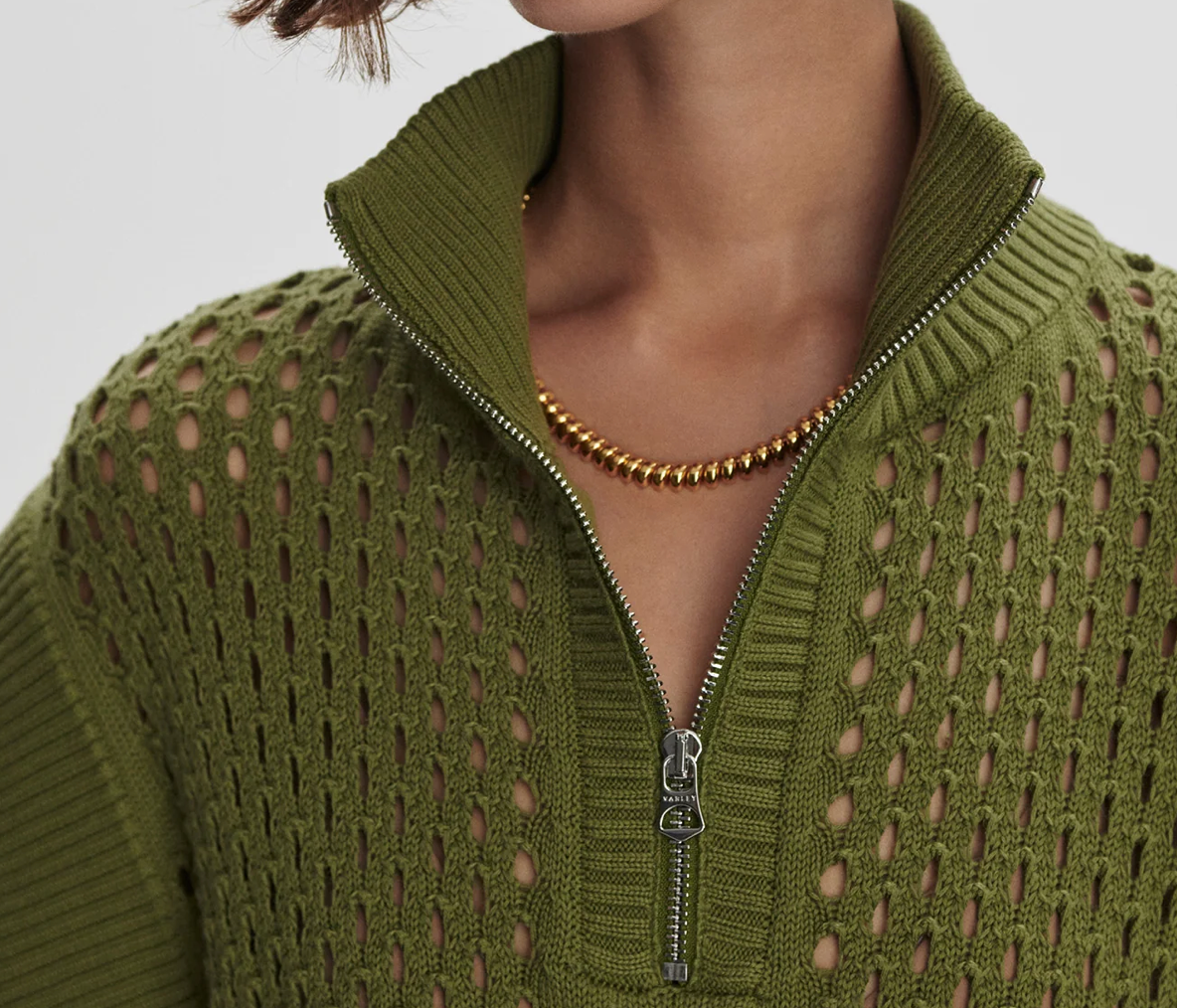 Gaines Half-Zip Knit