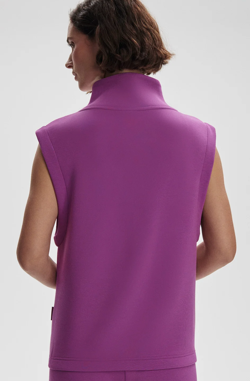 Magnolia Half Zip Tank 2.0