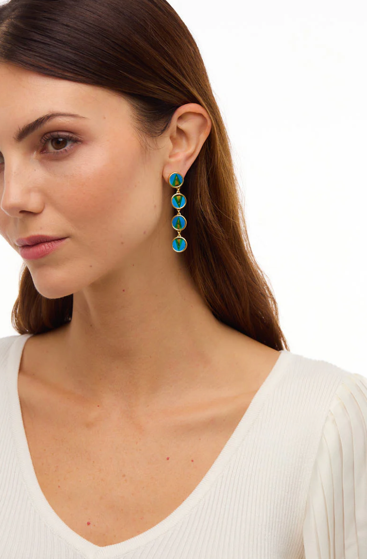 Norman Castle Drop Earrings