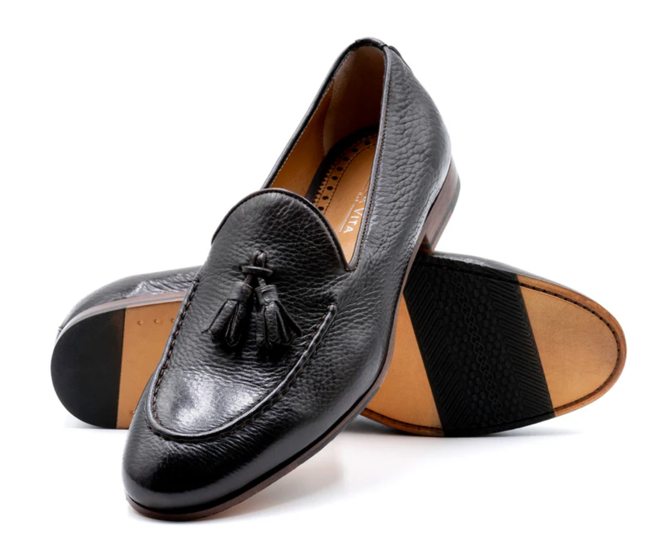 Bologna Tassel Italian Deerskin Loafers