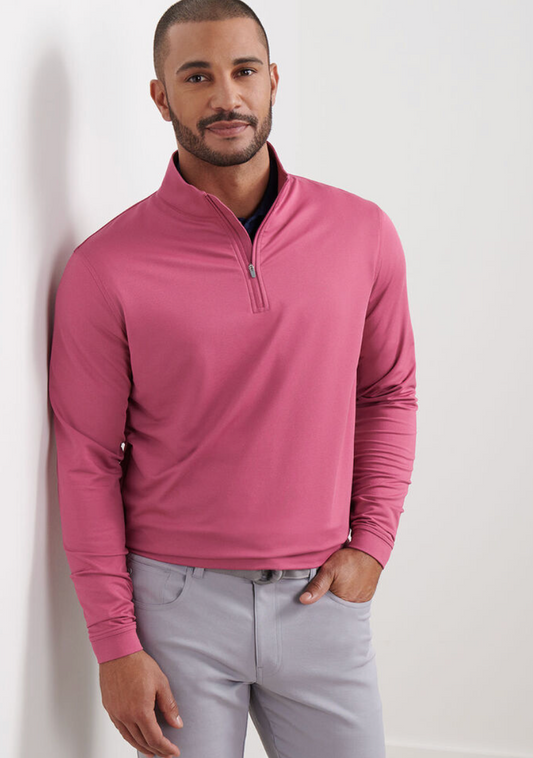 Crown Sport-Perth Mélange Performance Quarter Zip