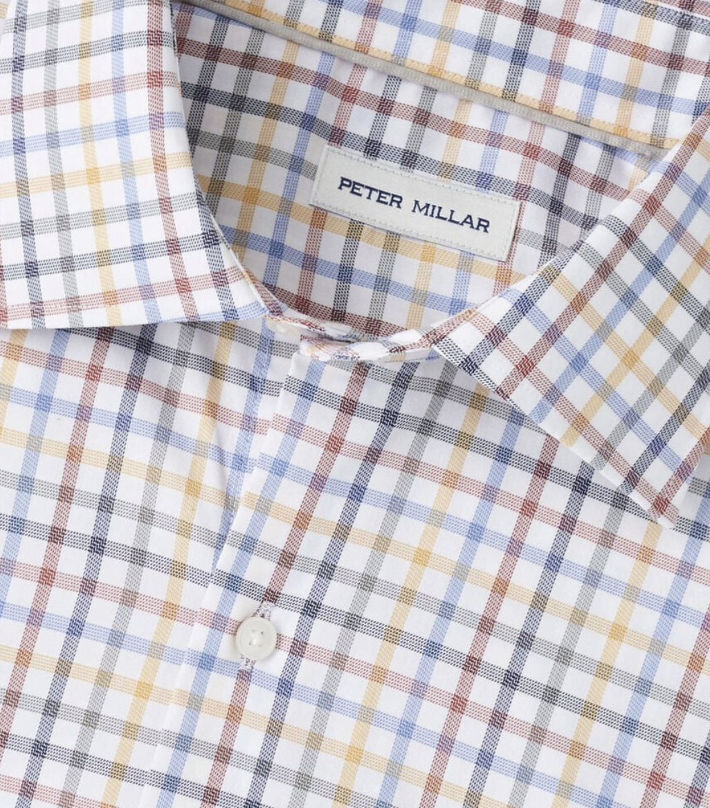 Crown-North Coast Crown Lite Cotton-Stretch Sport Shirt