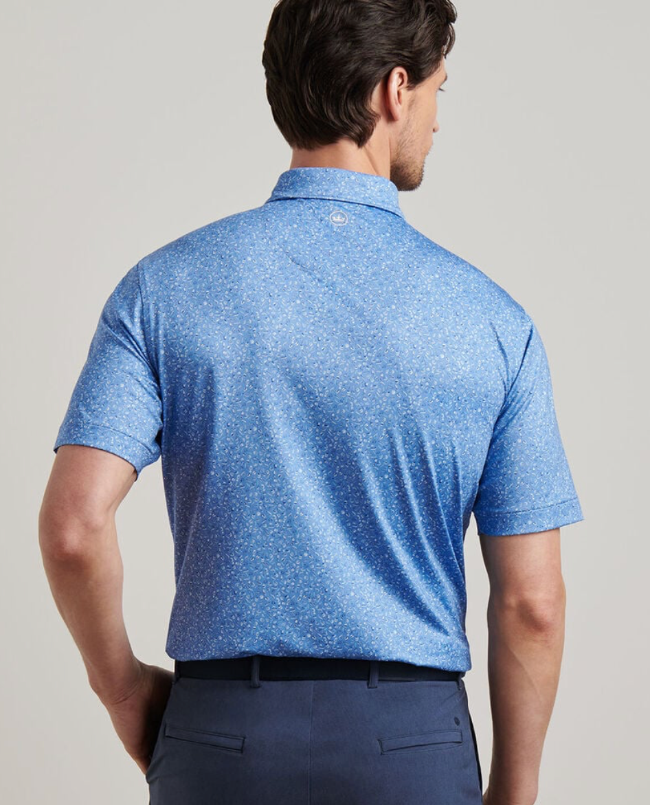 Crown Sport-Champagne And Caviar Performance Jersey Polo