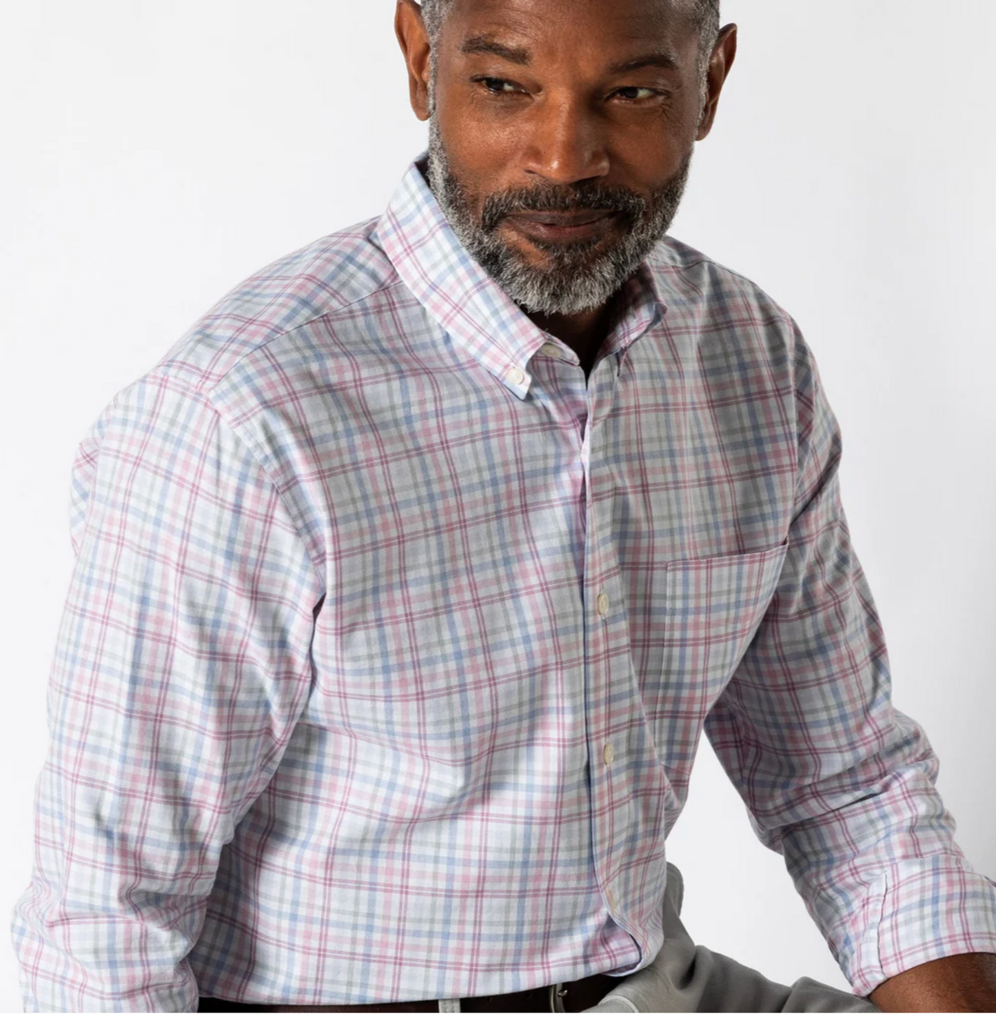 Cotton Twill Sport Shirt-Winston