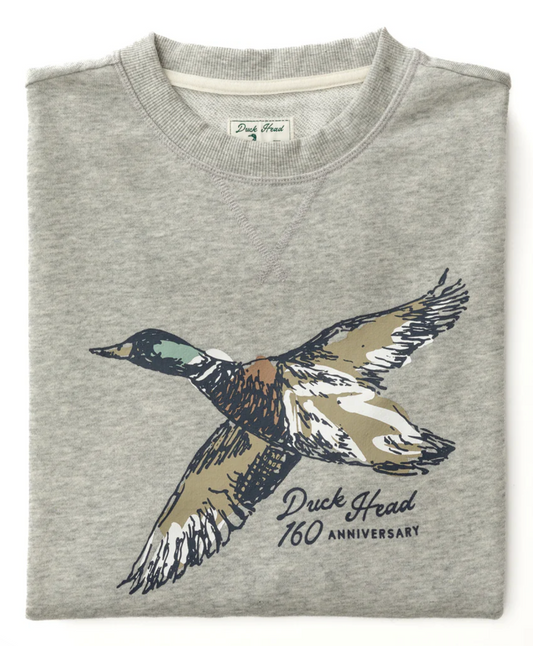 French Terry Crewneck Pullover-160th Anniversary Edition