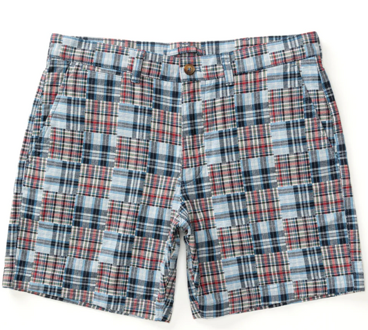 DH 7” Madras Gold School Chino Short